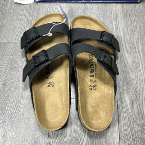 Birkenstock Arizona BS | Leather | Buckle | Arch Support | Black - Picture 2 of 6